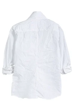 Frank & Eileen Barry Shirt in White Poplin