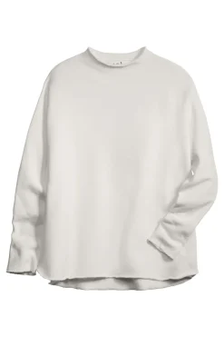 Frank & Eileen Effie Funnel Neck Capelet in Vintage White