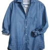 Frank & Eileen Eileen Long Sleeve Shirt in Vintage Stonewashed Indigo