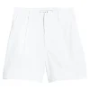 Frank & Eileen Waterford Walking Shorts in White Linen