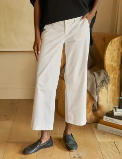 Frank & Eileen Westport Italian Chino in Chalk