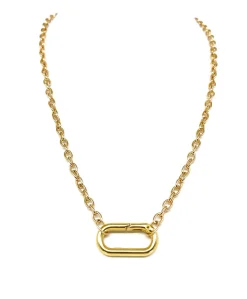 Haus of Alloy Long Link Chain with Oval Latch Clasp