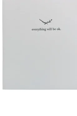 HomArt Everything Will Be OK Greeting Card