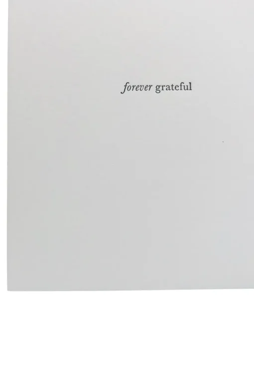 HomArt Forever Grateful Greeting Card