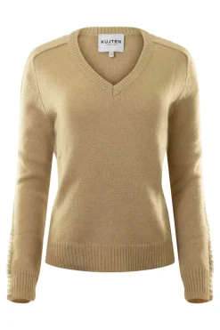 Kujten Namea V-neck Sweater in Organic