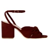Loeffler Randall Fiamma Knotted Sandal in Sienna