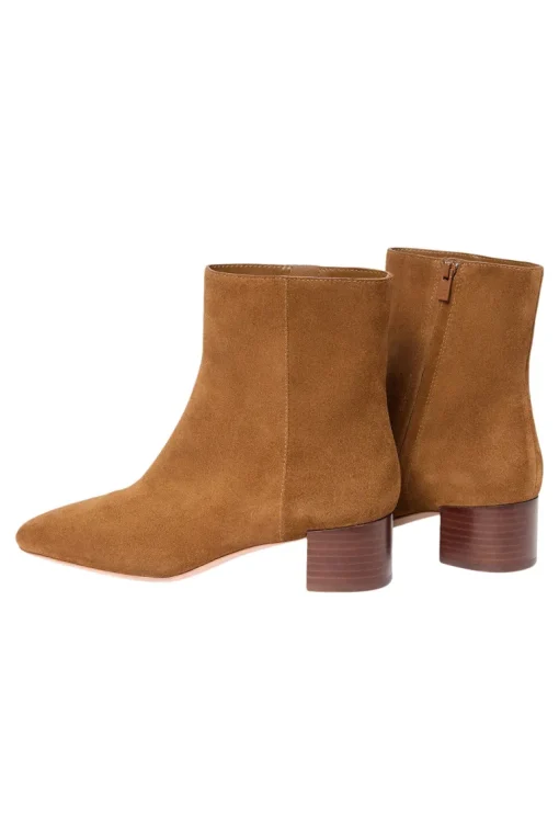Loeffler Randall Ginny Ankle Boot in Cacao Suede