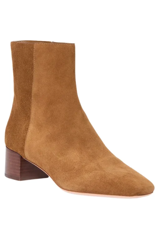 Loeffler Randall Ginny Ankle Boot in Cacao Suede