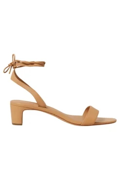 Loeffler Randall Jackie Mid Heel Sandal in Dune