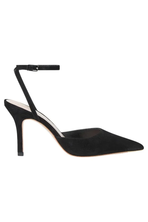 Loeffler Randall Jaden Ankle Strap Heel in Black