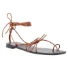 Loeffler Randall Jude Flat Sandal in Timber
