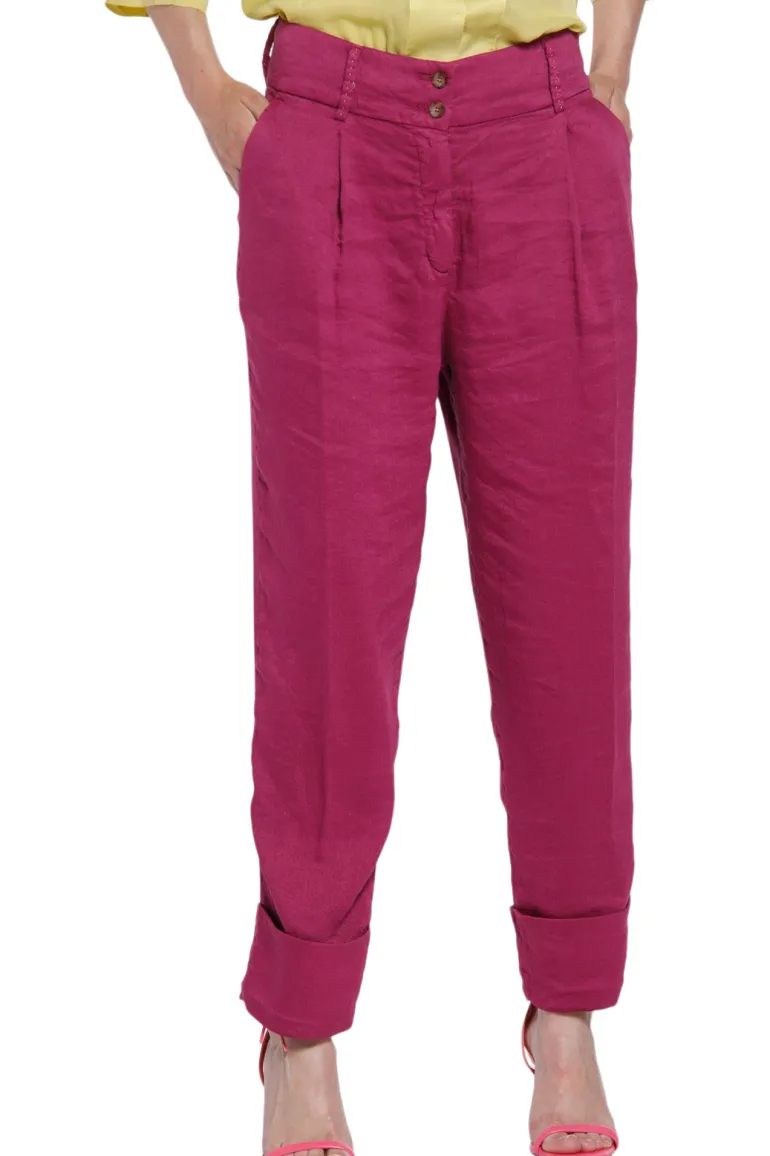 Mason's Iris Pant in Fuchsia