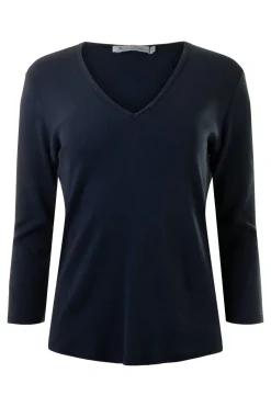 Michael Stars Adele Long Sleeve V-neck Tee