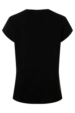 Michael Stars Baxter V-neck Raw Edge Tee