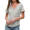 Michael Stars Hayden V-neck Tee w/ Pocket