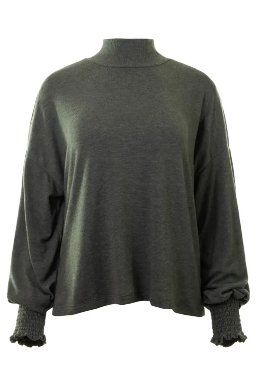 Michael Stars Lila Mock Neck Top