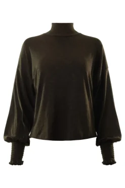Michael Stars Lila Mock Neck Top