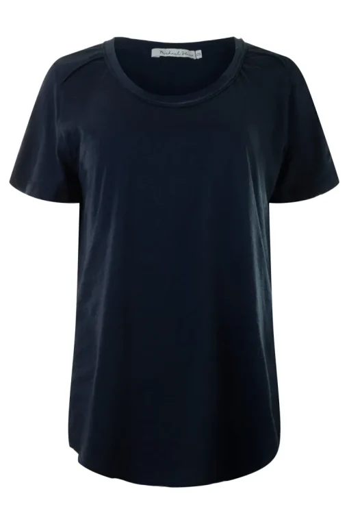 Michael Stars Lily Supima Cotton Scoop Neck Tee