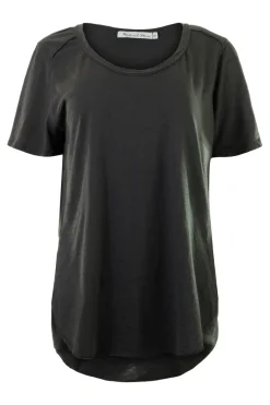 Michael Stars Lily Supima Cotton Scoop Neck Tee