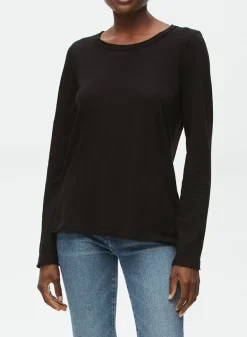 Michael Stars Long Sleeve Hanson Crewneck T-shirt