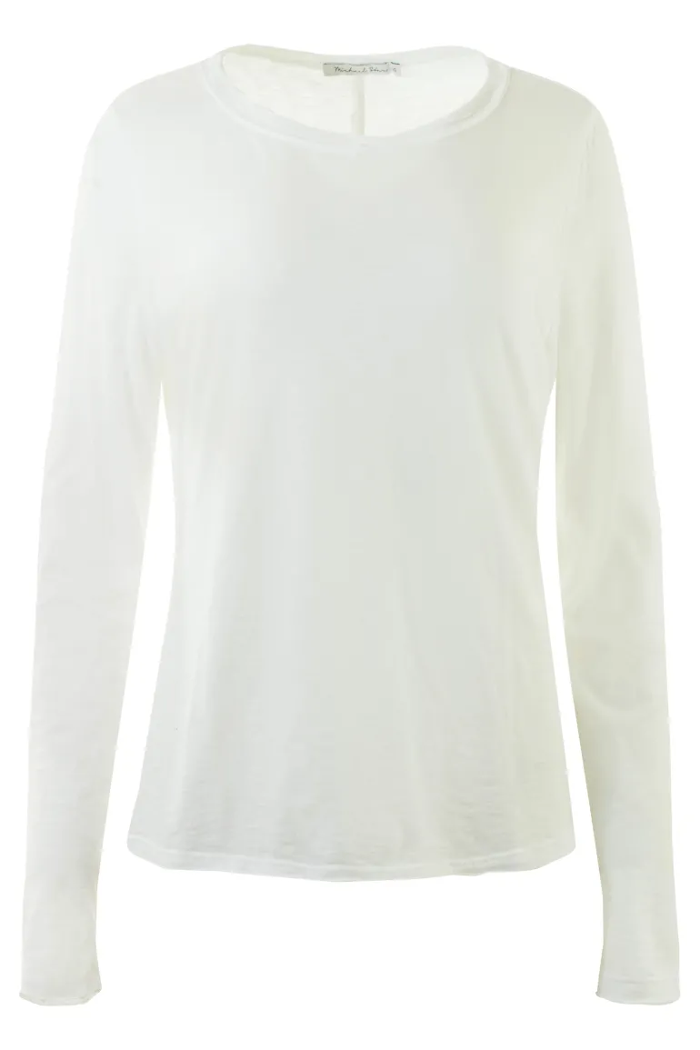 Michael Stars Long Sleeve Hanson Crewneck T-shirt