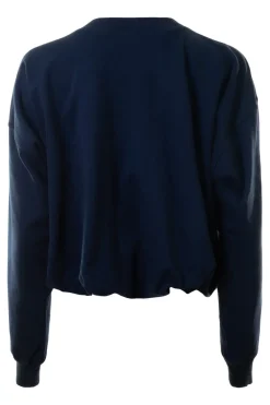 Michael Stars Mariah Bubble Sweatshirt in Nocturnal