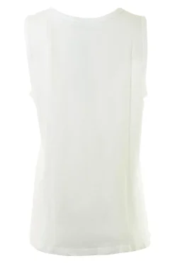 Michael Stars Masami Scoop Neck Tank in White
