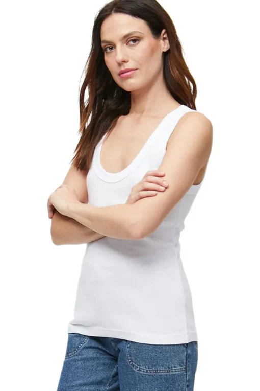 Michael Stars Nelly Scoop Neck Tank