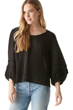 Michael Stars Pruitt Balloon Sleeve Top