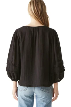 Michael Stars Pruitt Balloon Sleeve Top