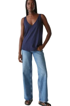 Michael Stars Scarlett V-neck Tank