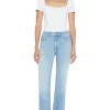 MOTHER Denim Kick It Ankle Fray in Can You Dig It?