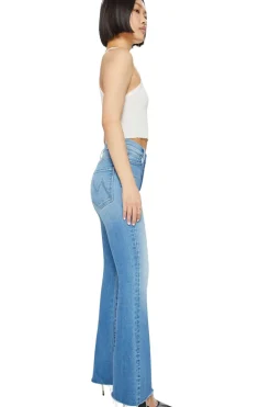 MOTHER Denim Lil Weekender Fray in Read Between the Lines