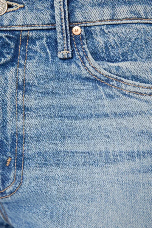 MOTHER Denim Outsider Flood Fray in Are We There Yet