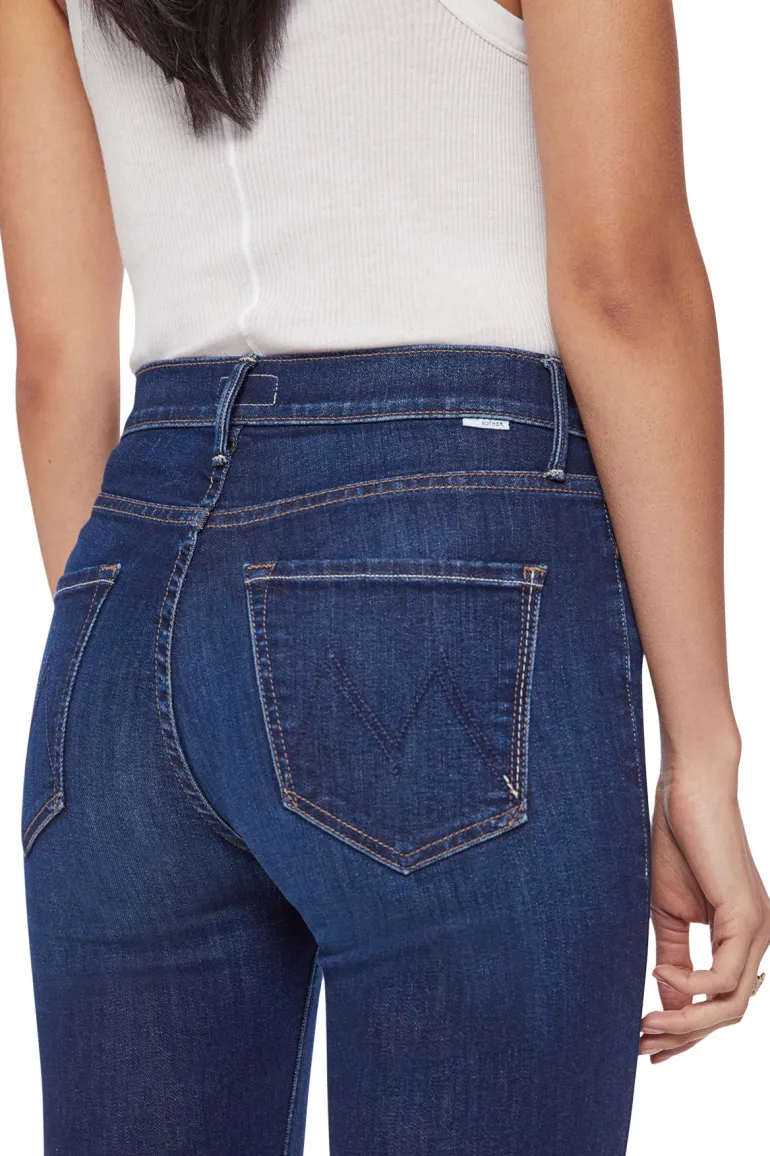 MOTHER Denim The Mid Rise Dazzler Jeans in Off Limits