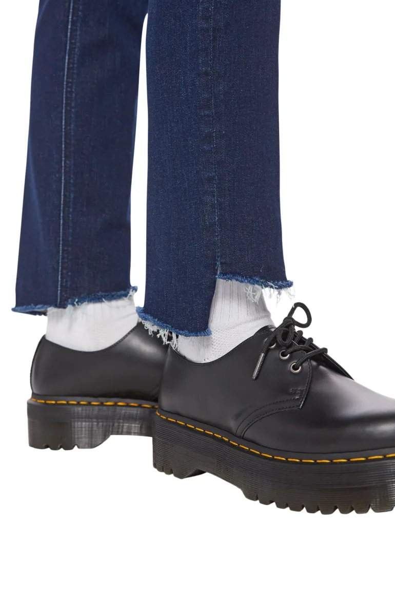 MOTHER Denim The Mid Rise Dazzler Jeans in Off Limits