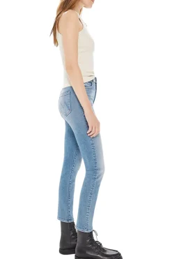 MOTHER Denim The Swooner Rascal Ankle Fray in Let's Trip