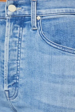 MOTHER Denim Tripper Ankle Fray in All Over the Map