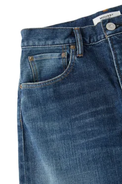 Moussy Denim Andalusia Super Wide Jeans in Blue