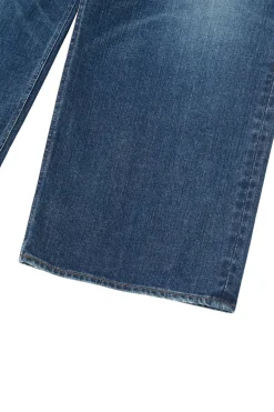 Moussy Denim Andalusia Super Wide Jeans in Blue