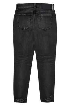 Moussy Denim Belver Skinny Jeans in Black