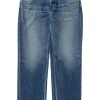 Moussy Denim Cedarhurst Straight Jeans in Blue