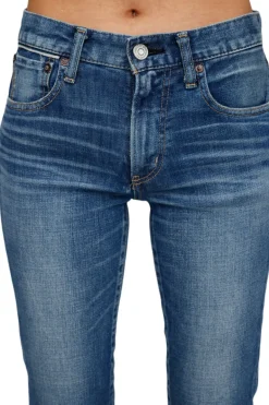 Moussy Denim Clarence Skinny in Light Blue