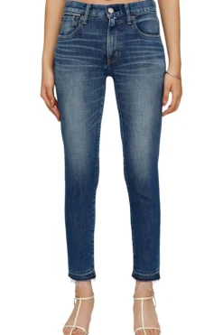 Moussy Denim Clarence Skinny in Light Blue