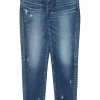Moussy Denim Daleville Skinny Jeans in Blue