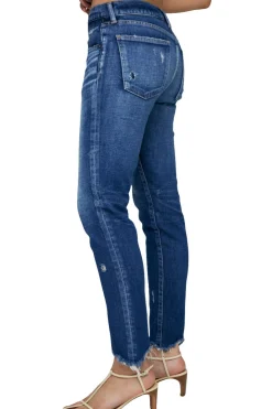 Moussy Denim Daleville Skinny Jeans in Blue
