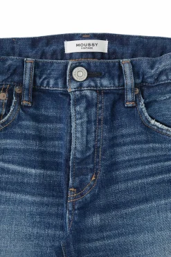 Moussy Denim Daleville Skinny Jeans in Blue