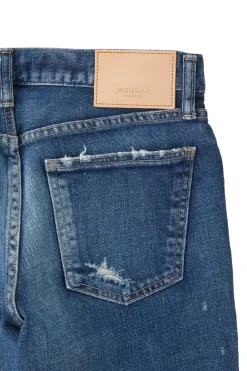 Moussy Denim Daleville Skinny Jeans in Blue