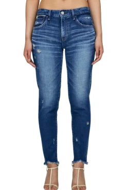 Moussy Denim Daleville Skinny Jeans in Blue