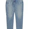 Moussy Denim Depew Skinny Jeans in Light Blue